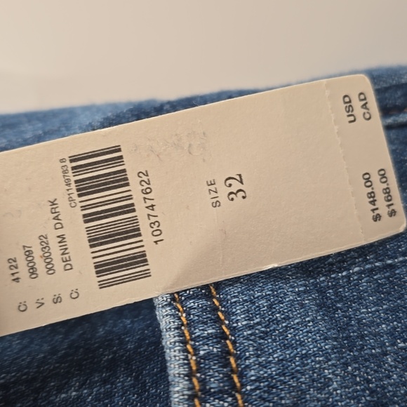 Pilcro Dark Blue Flare Jeans - Picture 4 of 8